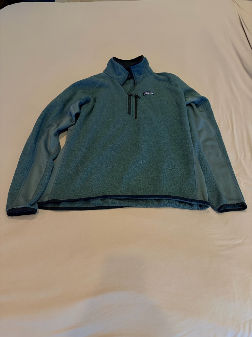 Patagonia Quarter-Zip Fleece Pullover – Men’s XL – Green
